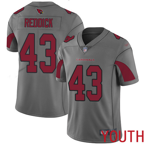 Arizona Cardinals Limited Silver Youth Haason Reddick Jersey NFL Football #43 Inverted Legend